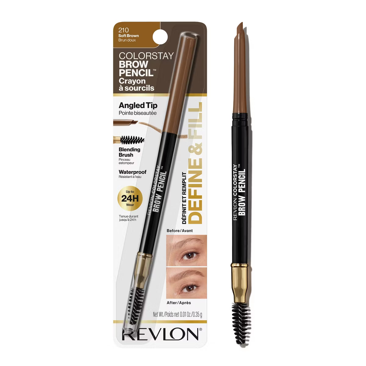 REVLON Colorstay Brow Pencil - 210 Soft Brown-309977643020-LR-307676-1-LR eShop