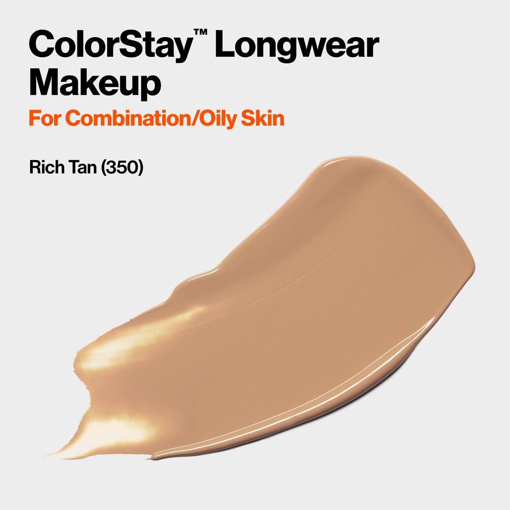 REVLON ColorStay Longwear Foundation for Combination & Oily Skin - 350 Rich Tan-309975410136-LR-174274-2-LR eShop