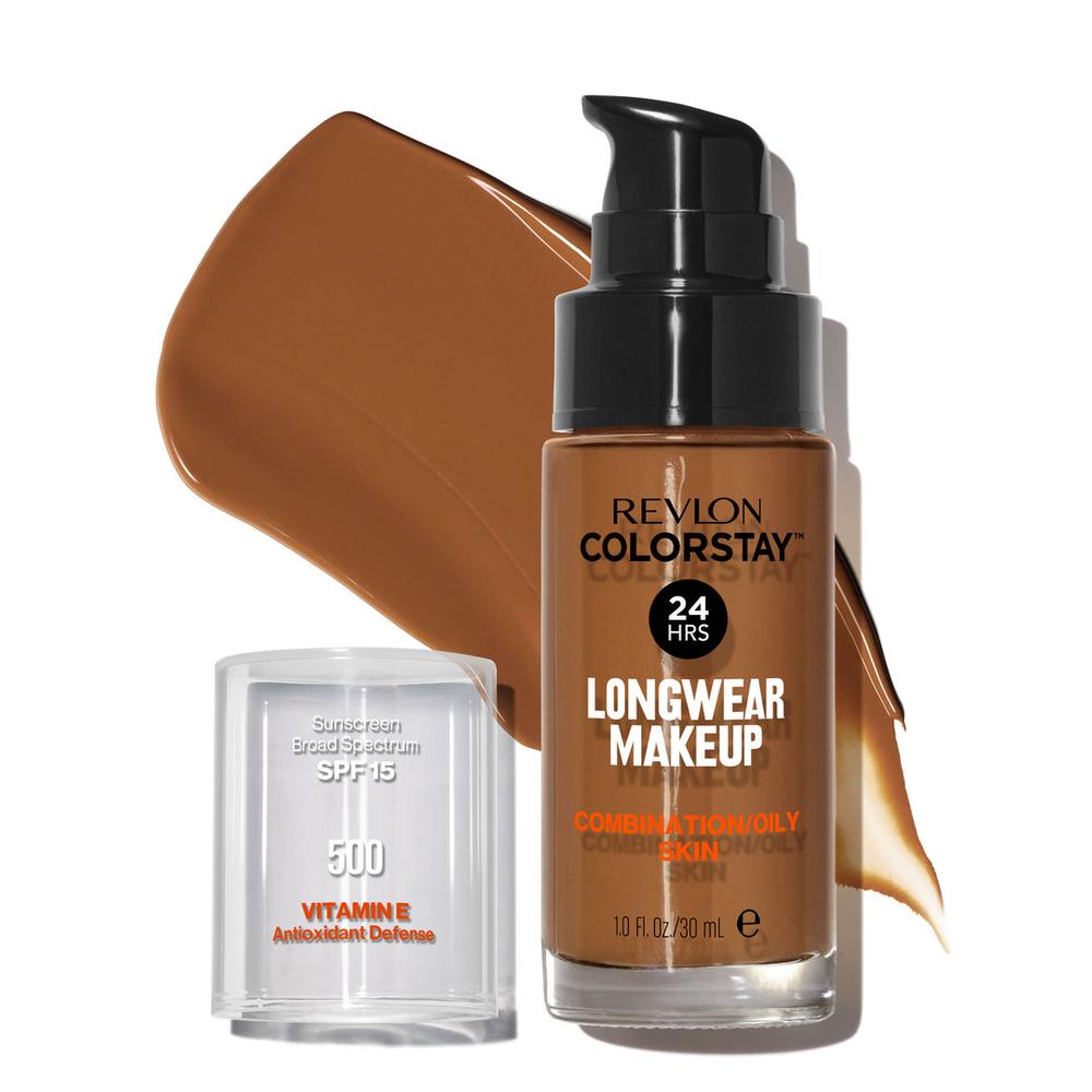 REVLON ColorStay Longwear Foundation for Combination & Oily Skin - 500 Walnut-309970005085-LR-327463-1-LR eShop