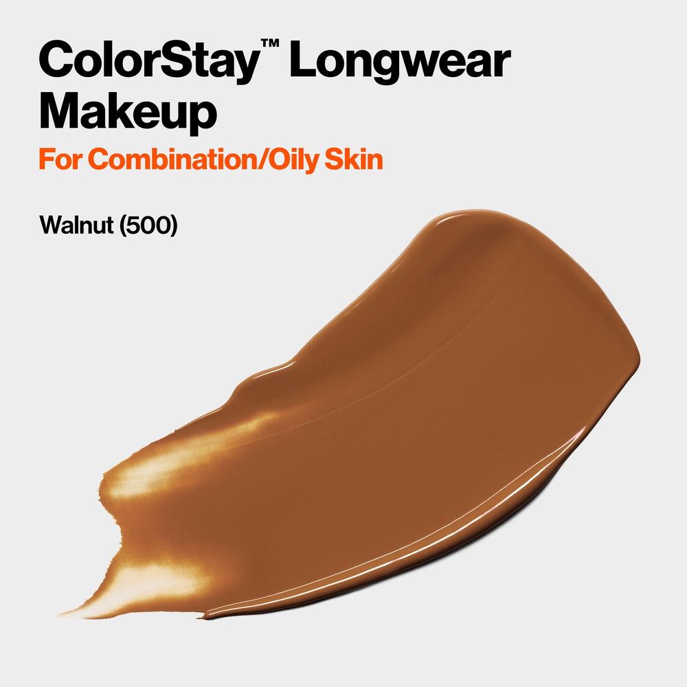 REVLON ColorStay Longwear Foundation for Combination & Oily Skin - 500 Walnut-309970005085-LR-327463-2-LR eShop