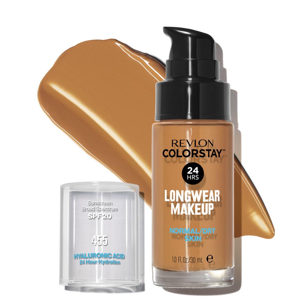 REVLON ColorStay Makeup for Normal & Dry Skin - 455 Honey Beige-309970004989-LR-327459-1-LR eShop