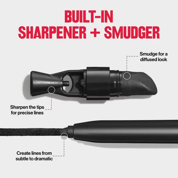 REVLON ColorStay Pencil Waterproof Eyeliner With Built-In Sharpener - 201 Black-309973978010-LR-161640-6-LR eShop