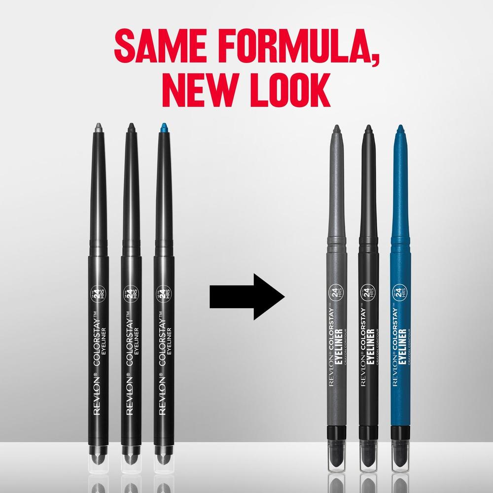 REVLON ColorStay Pencil Waterproof Eyeliner With Built-In Sharpener - 203 Brown-309973978034-LR-161642-5-LR eShop