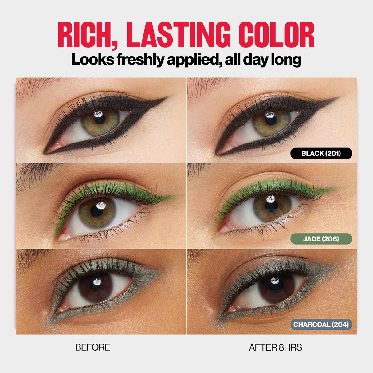 REVLON ColorStay Pencil Waterproof Eyeliner With Built-In Sharpener - 203 Brown-309973978034-LR-161642-7-LR eShop