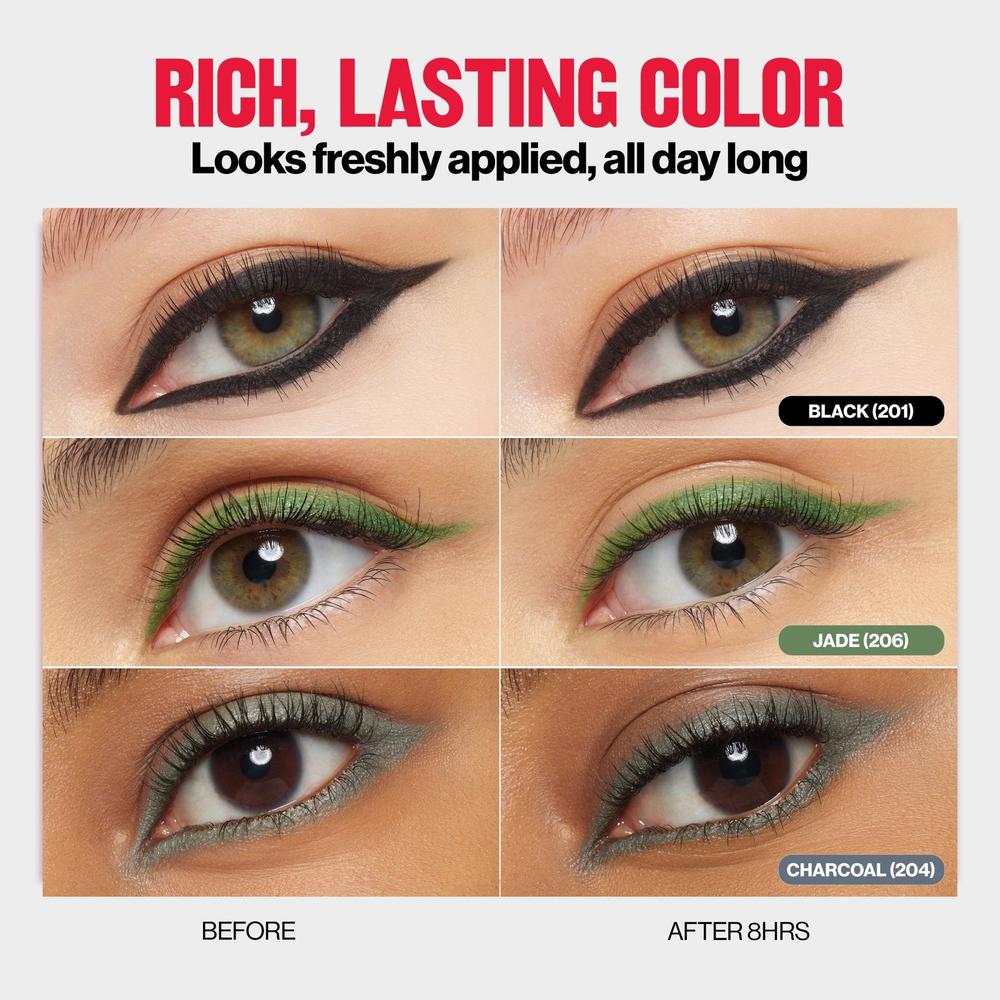 REVLON ColorStay Pencil Waterproof Eyeliner With Built-In Sharpener - 206 Jade-REVLON-L&R-eshop