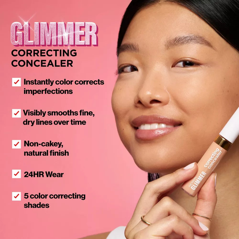 REVLON Glimmer Brightening Concealer - 102 Orange, 0.3 oz-309970282424-LR-358357-5-LR eShop