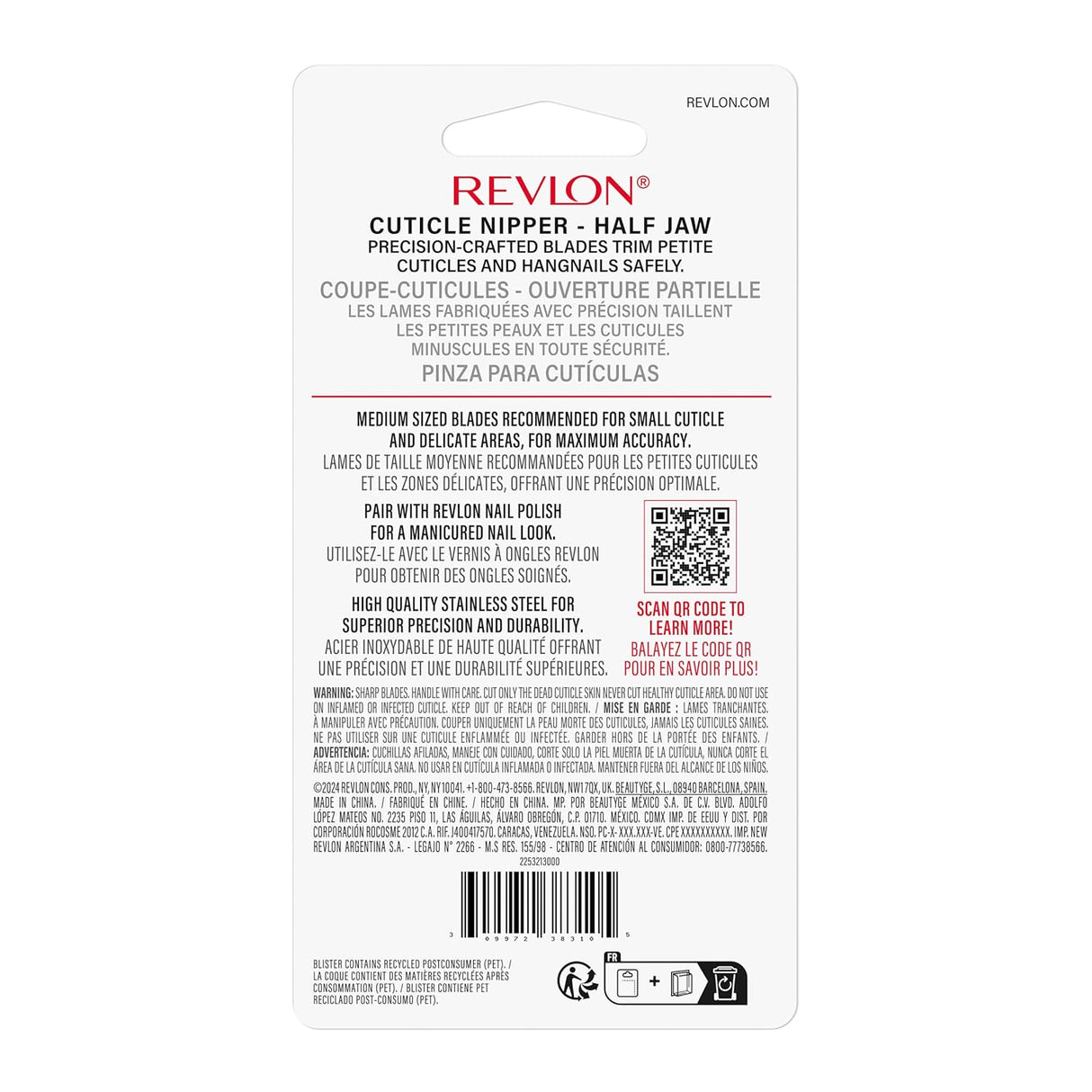 REVLON Half Jaw Cuticle Nipper-309972383105-LR-04758-3-LR eShop
