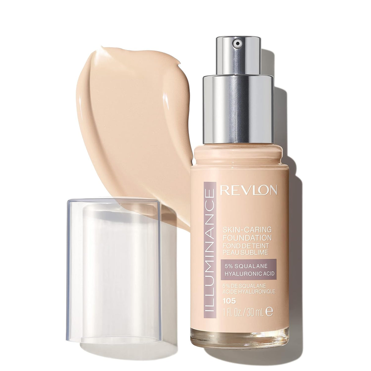 REVLON Illuminance Skin-Caring Foundation - 105 Cream Ivory-309970208790-LR-349506-1-LR eShop