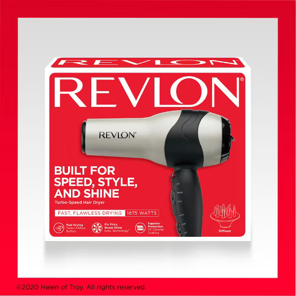REVLON Perfect Heat Volumizing Turbo Hair Dryer, 1875 Watts-761318004738-LR-291085-7-LR eShop