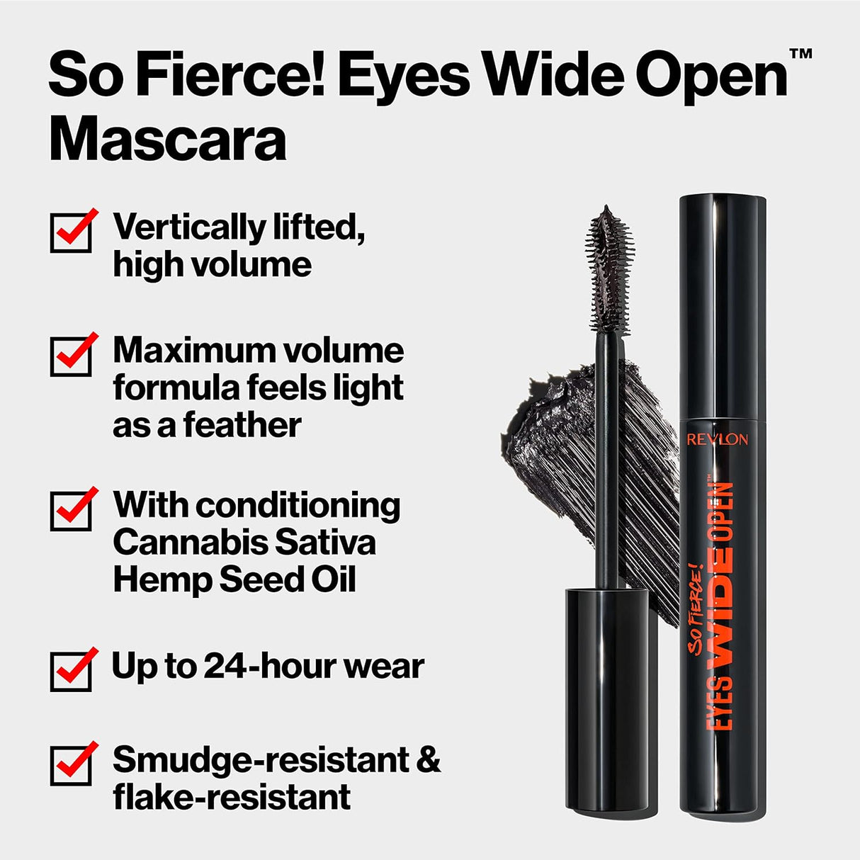 REVLON So Fierce! Eyes Wide Open Mascara - 104 Waterproof Black-309970174699-LR-343082-3-LR eShop