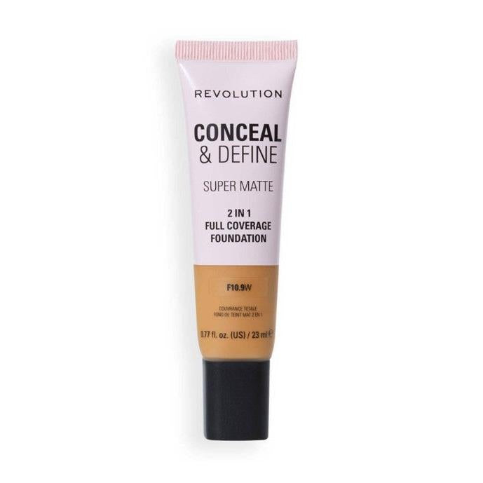 REVOLUTION Conceal and Define Full Coverage Tube Foundation - F10.9W, 0.77 oz-5057566846851-LR-361933-1-LR eShop