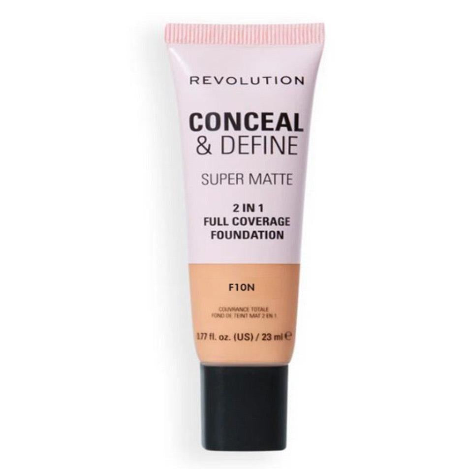 REVOLUTION Conceal and Define Full Coverage Tube Foundation - F10N, 0.77 oz-5057566846820-LR-361932-1-LR eShop