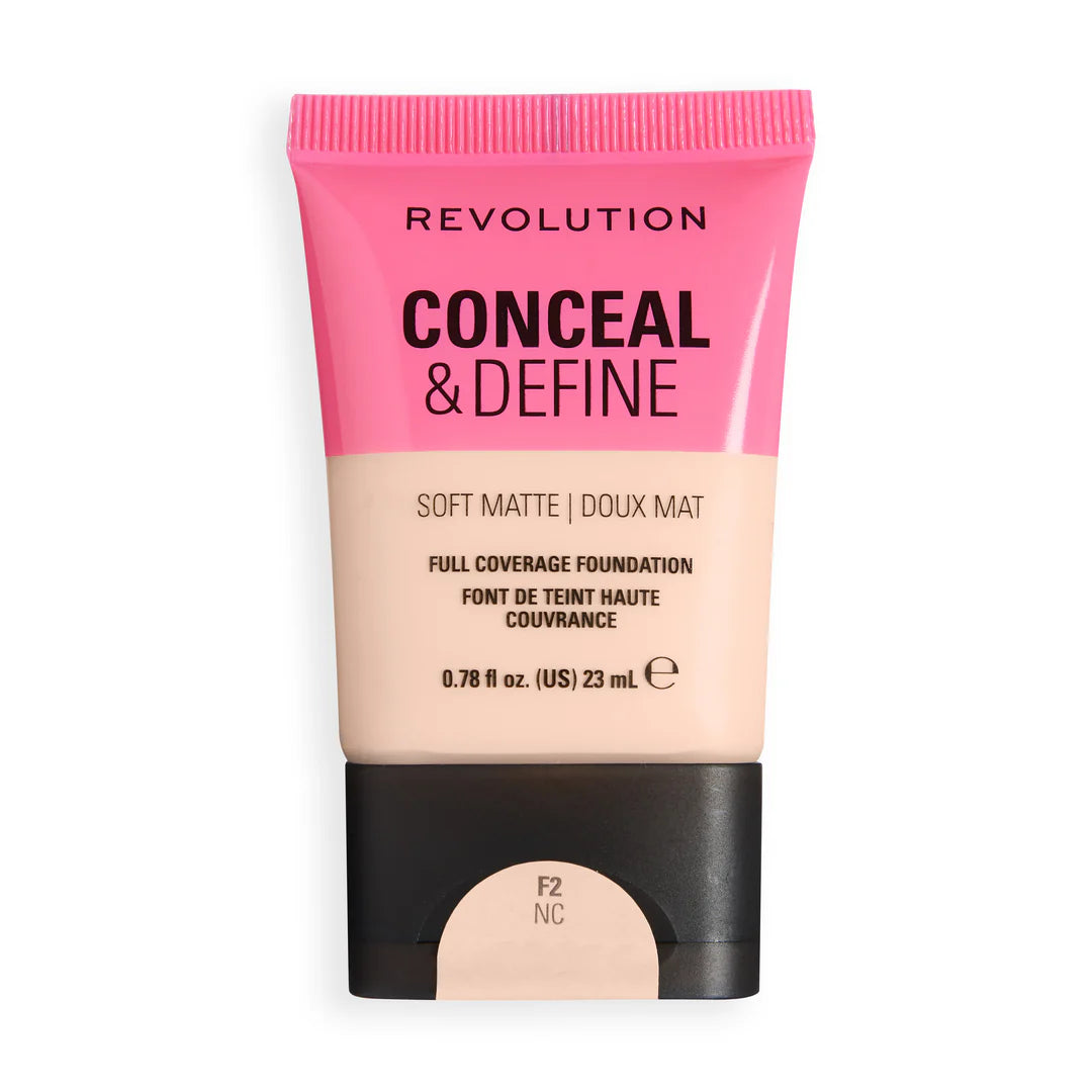 Revolution Conceal and Define Soft Matte Tube Foundation F2NC-5057566907101-LR-363668-1-LR eShop