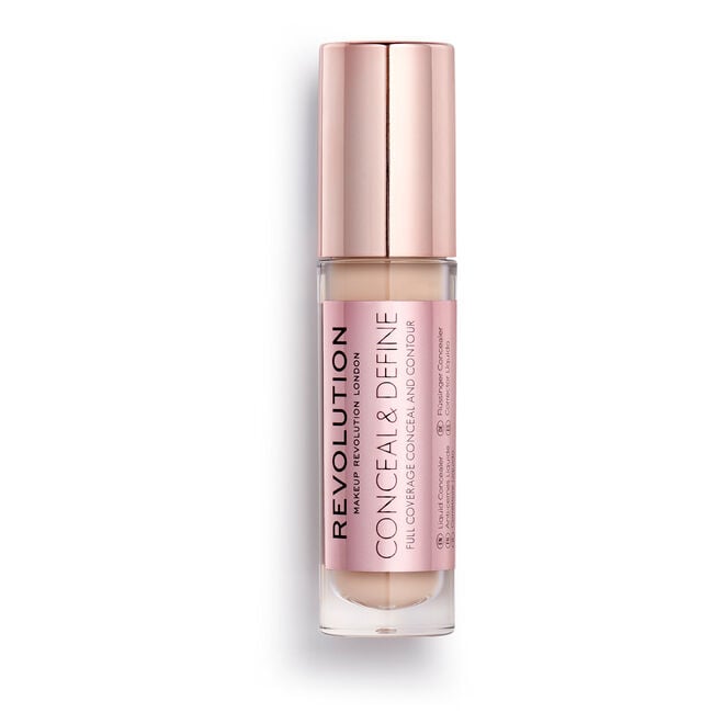 REVOLUTION Conceal & Define Concealer - C4, 0.14 oz-5057566016933-LR-361839-3-LR eShop