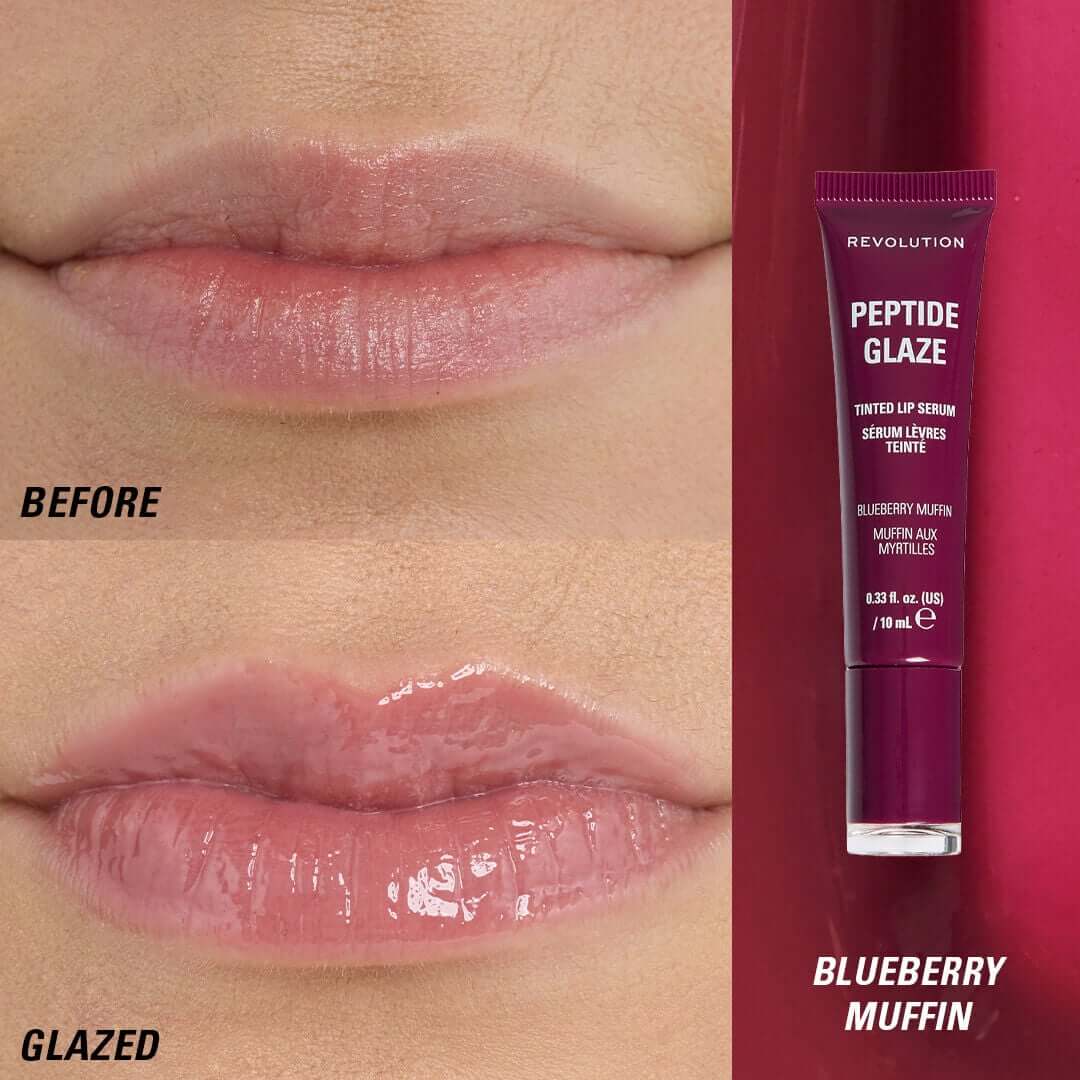 Revolution Peptide Glaze Tinted Lip Serum Blueberry Muffin-5057566893701-LR-364166-3-LR eShop