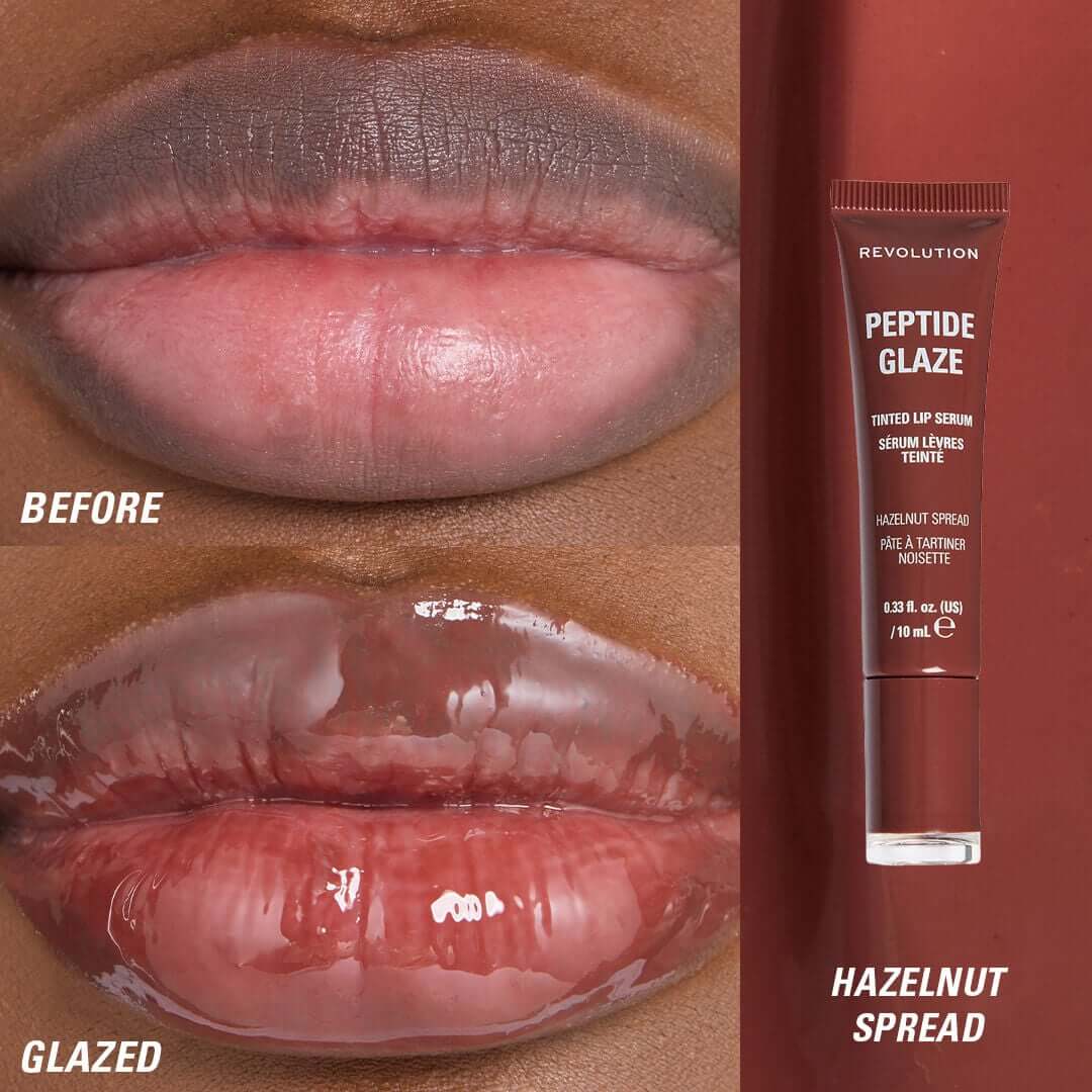 Revolution Peptide Glaze Tinted Lip Serum Hazelnut Spread-5057566893688-LR-364165-4-LR eShop