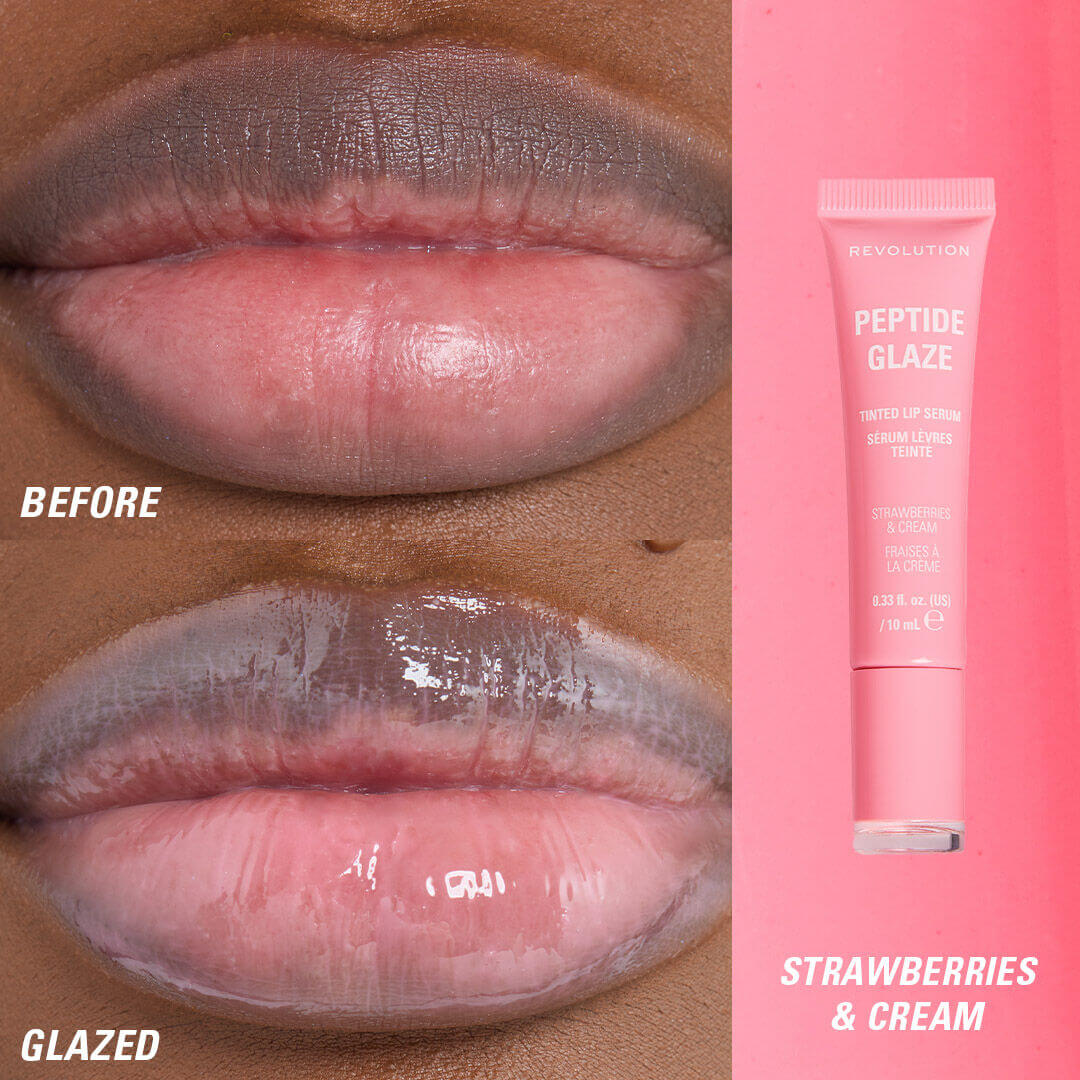 Revolution Peptide Glaze Tinted Lip Serum Strawberries & Cream-5057566893718-LR-363656-5-LR eShop