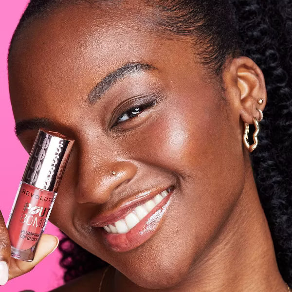 REVOLUTION Pout Bomb Plumping Gloss - Melba Warm Peach-5057566840866-LR-361294-6-LR eShop
