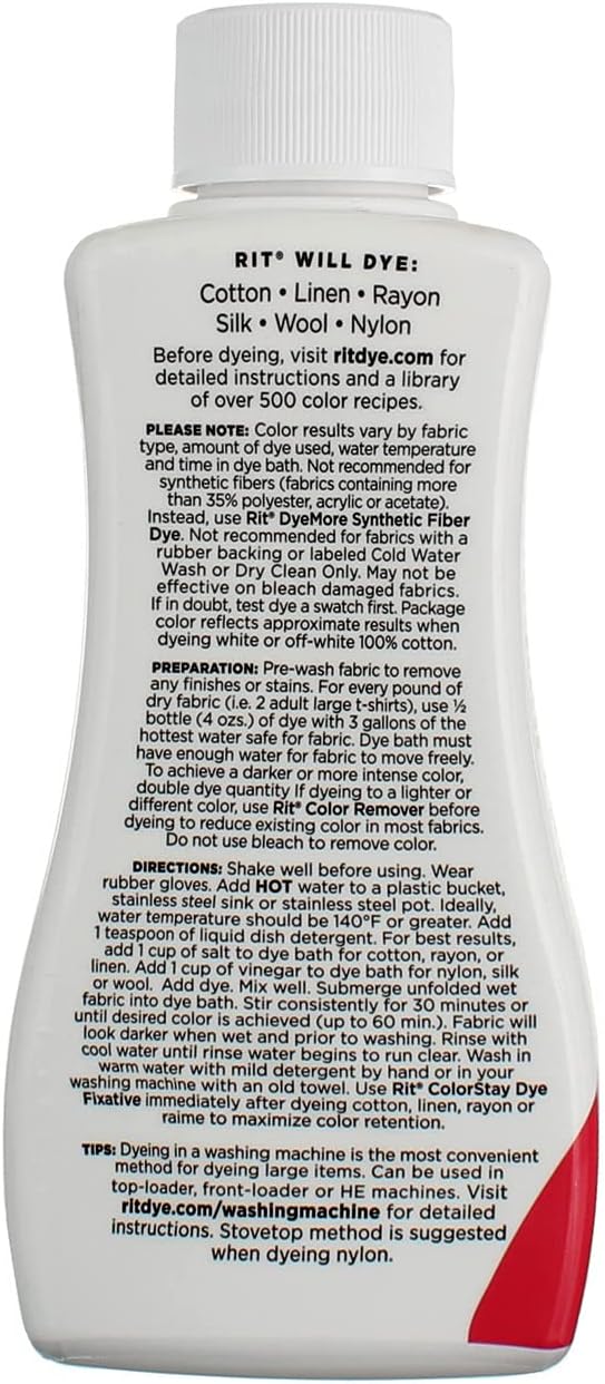 Rit All Purpose Liquid Fabric Dye - Cherry Red, 8 oz-885967882308-LR-301370-4-LR eShop