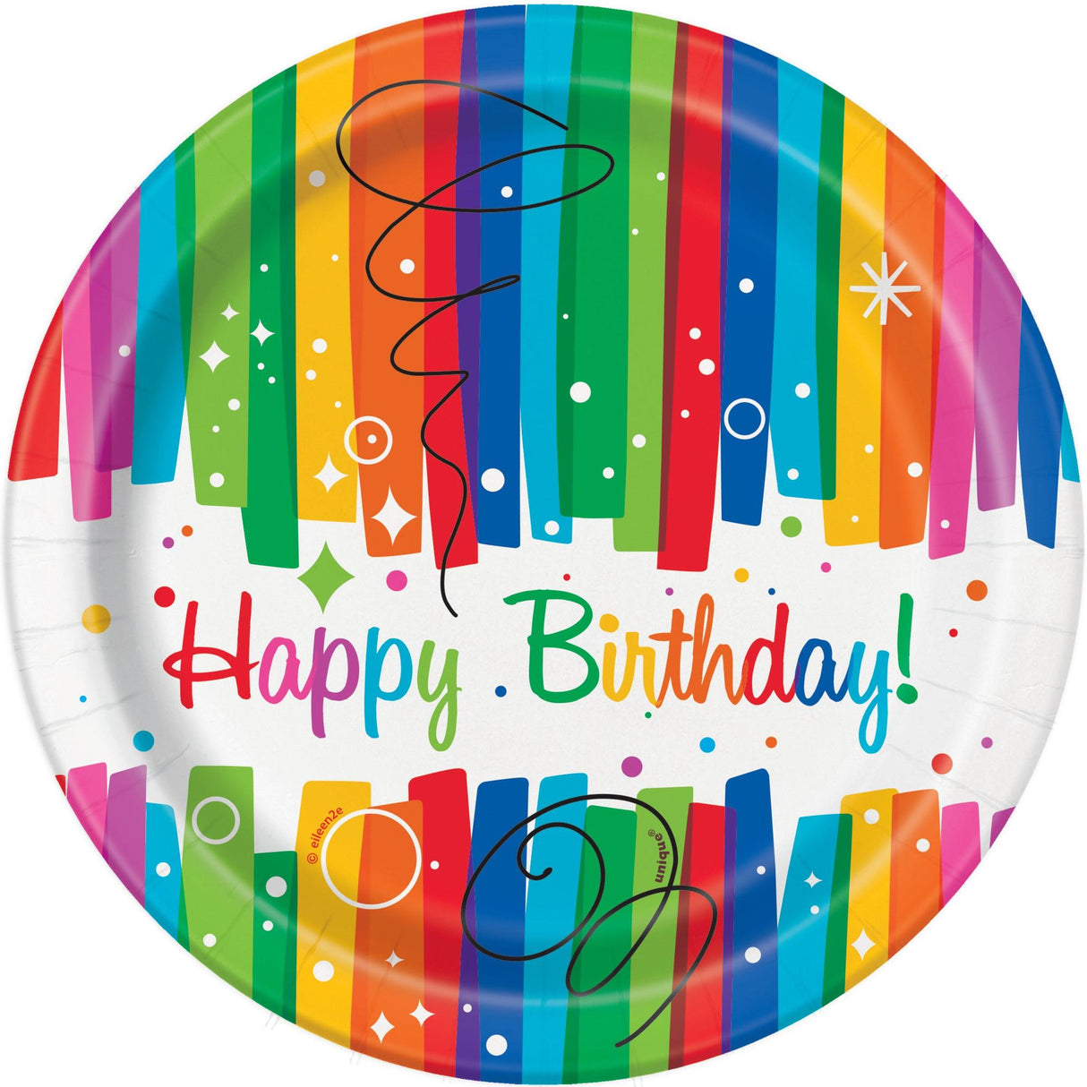RNBOW RIBN BDAY 7" PLT 8CT-011179495641-LR-339950-2-LR eShop