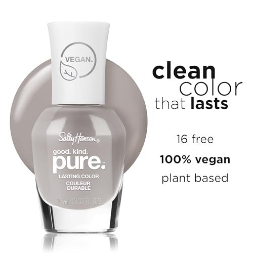 Sally Hansen Good.Kind.Pure. Enchanted Memories, 16-free and 100% Vegan, Long Lasting, Grey Nail Polish-3616306164734-LR-356418-4-LR eShop
