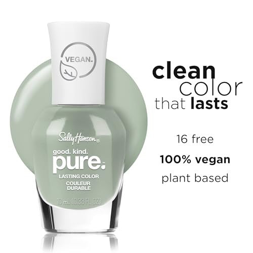 Sally Hansen Good.Kind.Pure. Moss Mosaic, 16-free and 100% Vegan, Long Lasting, Green Nail Polish-3616306164765-LR-356421-5-LR eShop