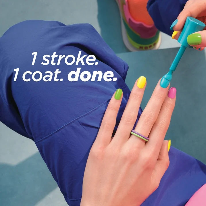 Sally Hansen Insta-Dri Nail Polish, Electric Feels Collection - 490 Electric Splash-3616307183529-LR-360175-5-LR eShop