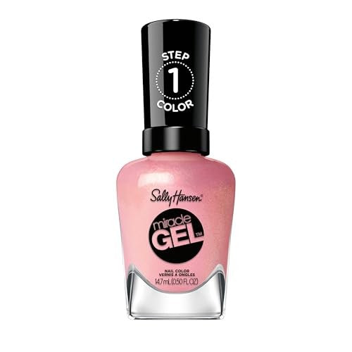 Sally Hansen Miracle Gel, Home Sweet Home, Long Lasting, Gel-Like Formula, No UV Lamp Needed, Pink Nail Polish-3616306164086-LR-356409-1-LR eShop