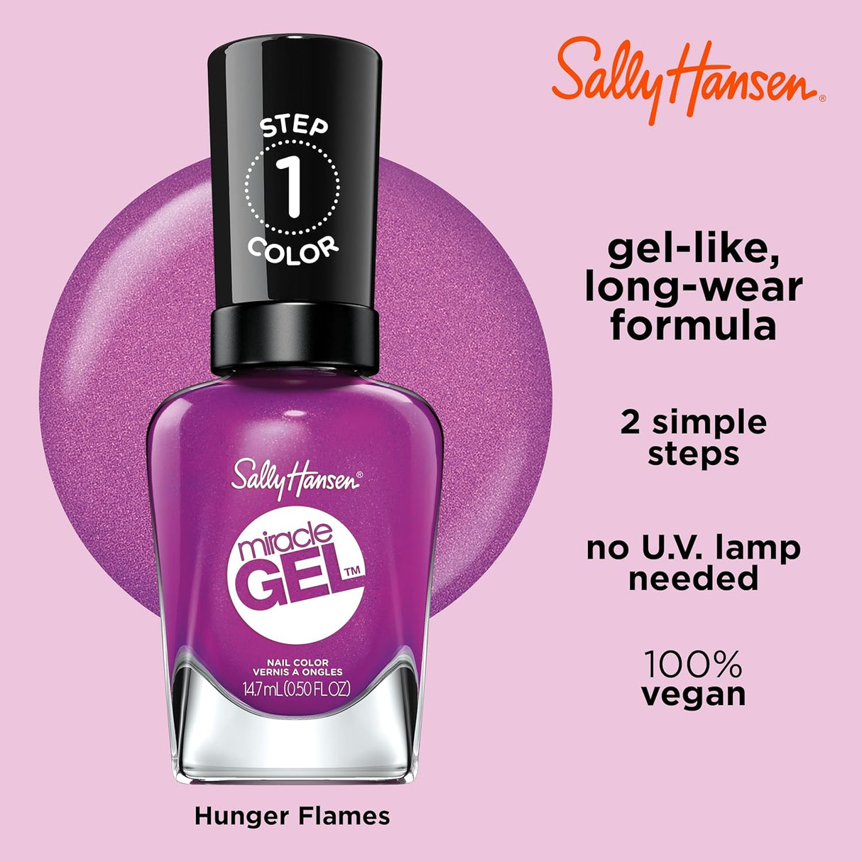 Sally Hansen Miracle Gel Nail Polish - Hunger Flames-074170423334-LR-280148-4-LR eShop