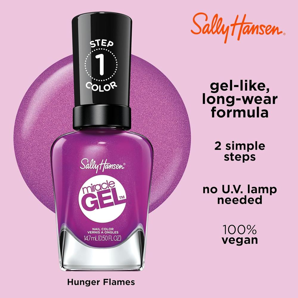 Sally Hansen Miracle Gel Nail Polish - Hunger Flames-074170423334-LR-280148-4-LR eShop