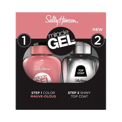Sally Hansen Miracle Gel Nail Polish - Miracle Gel 3.0 Duo Pack - Mauve-olous - 0.5 fl oz-074170475302-LR-336516-1-LR eShop
