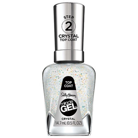 Sally Hansen Miracle Gel Nail Polish, Special Effects Top Coats - 105 Crystal Top Coat-3616303914714-LR-345502-1-LR eShop