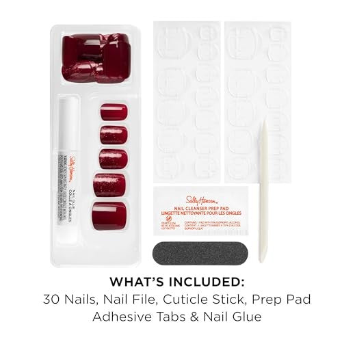 Sally Hansen Salon Effects Perfect Press-On - Infra-Red-3616306327443-LR-356437-3-LR eShop