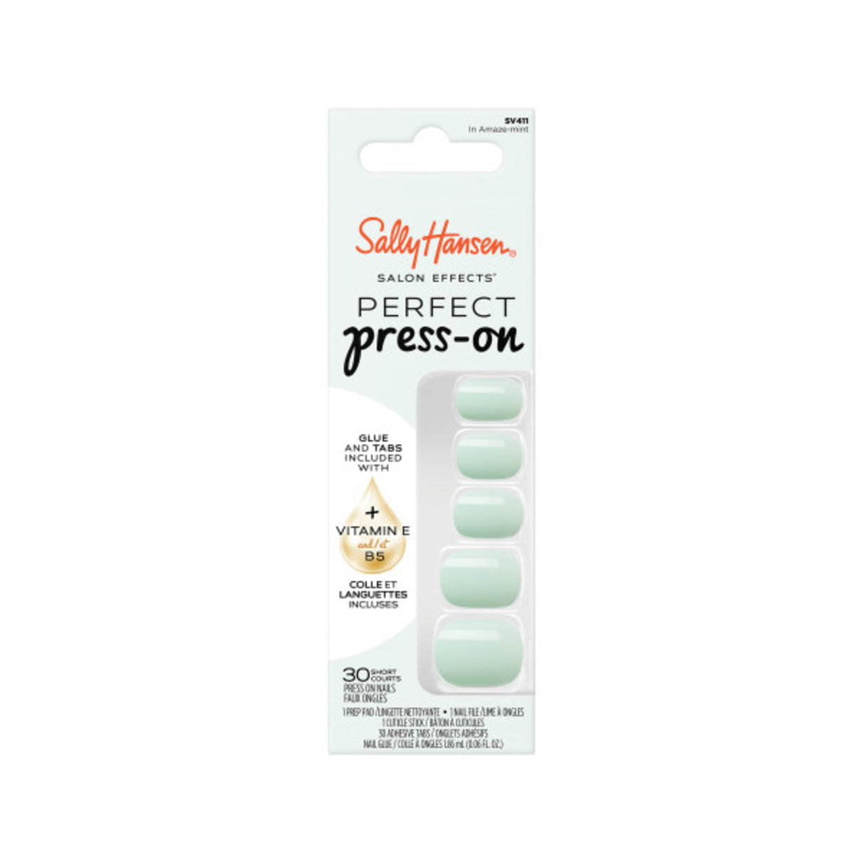 Sally Hansen Salon Effects - Perfect Press-on Nails, 411, in Amaze-Mint-3616306327535-LR-356446-1-LR eShop