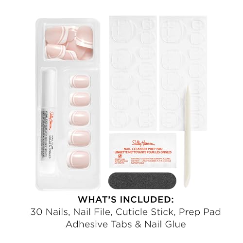 Sally Hansen Salon Effects Perfect Press-on Short'Ease Nails - Petite French-3616306367708-LR-360169-2-LR eShop