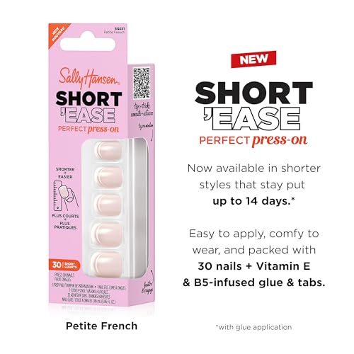 Sally Hansen Salon Effects Perfect Press-on Short'Ease Nails - Petite French-3616306367708-LR-360169-4-LR eShop