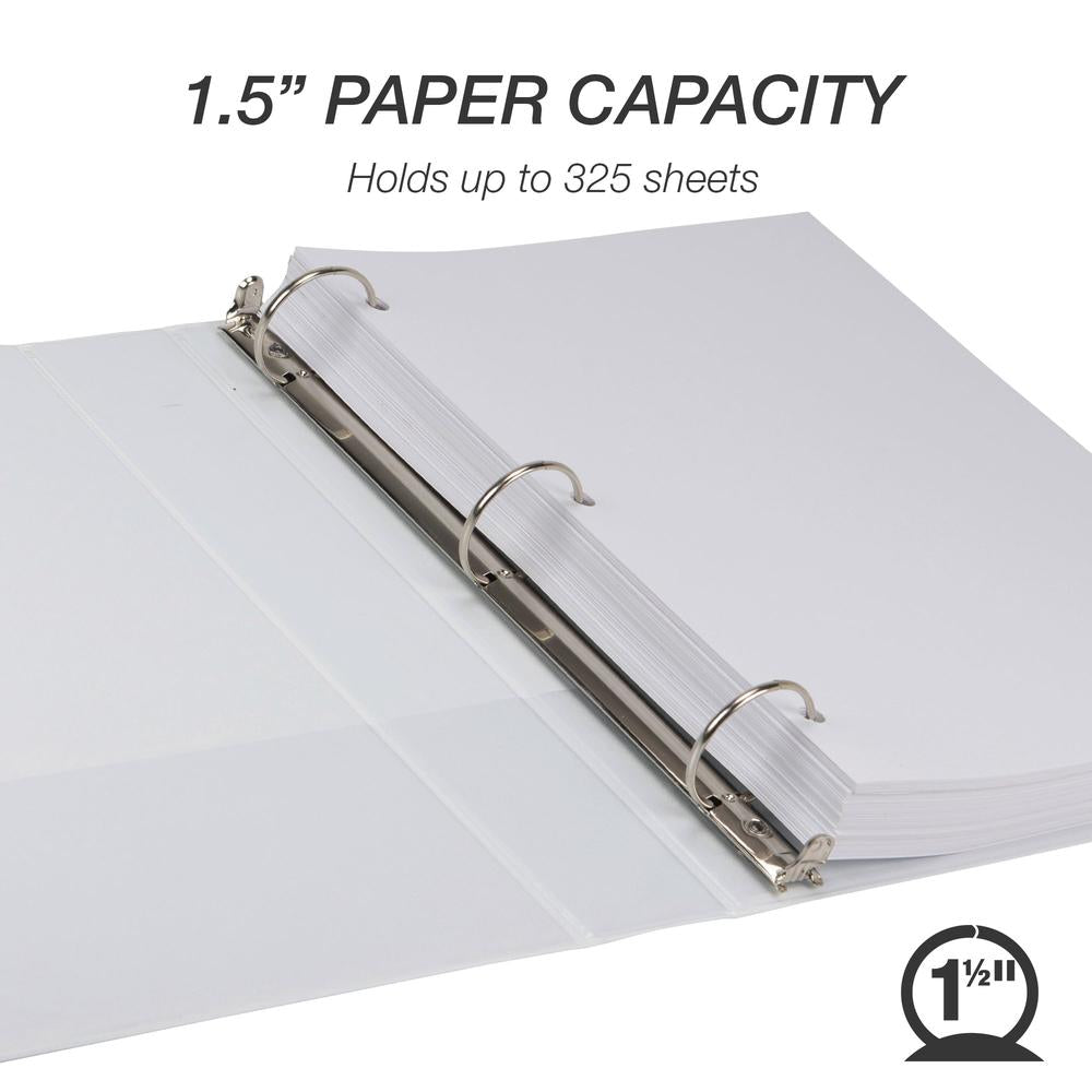 samsill Earth's Choice Plant Based View Binder - White, 1.5"-050362189578-LR-272625-4-LR eShop