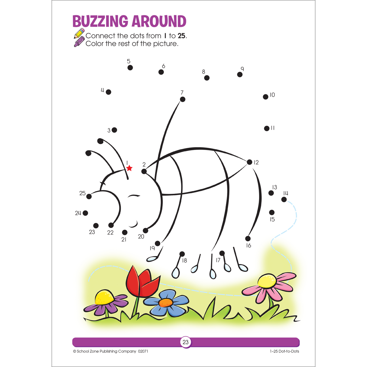 School Zone 1-25 Dot-to-Dots Preschool Workbook, 32 Pages-076645020710-LR-140681-4-LR eShop