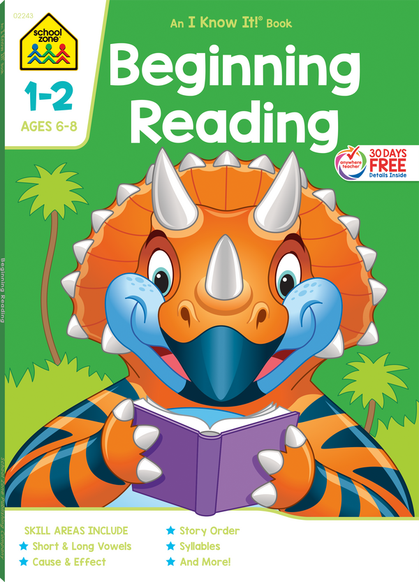 School Zone Beginning Reading Grades 1-2 Workbook-076645022431-LR-232946-1-LR eShop