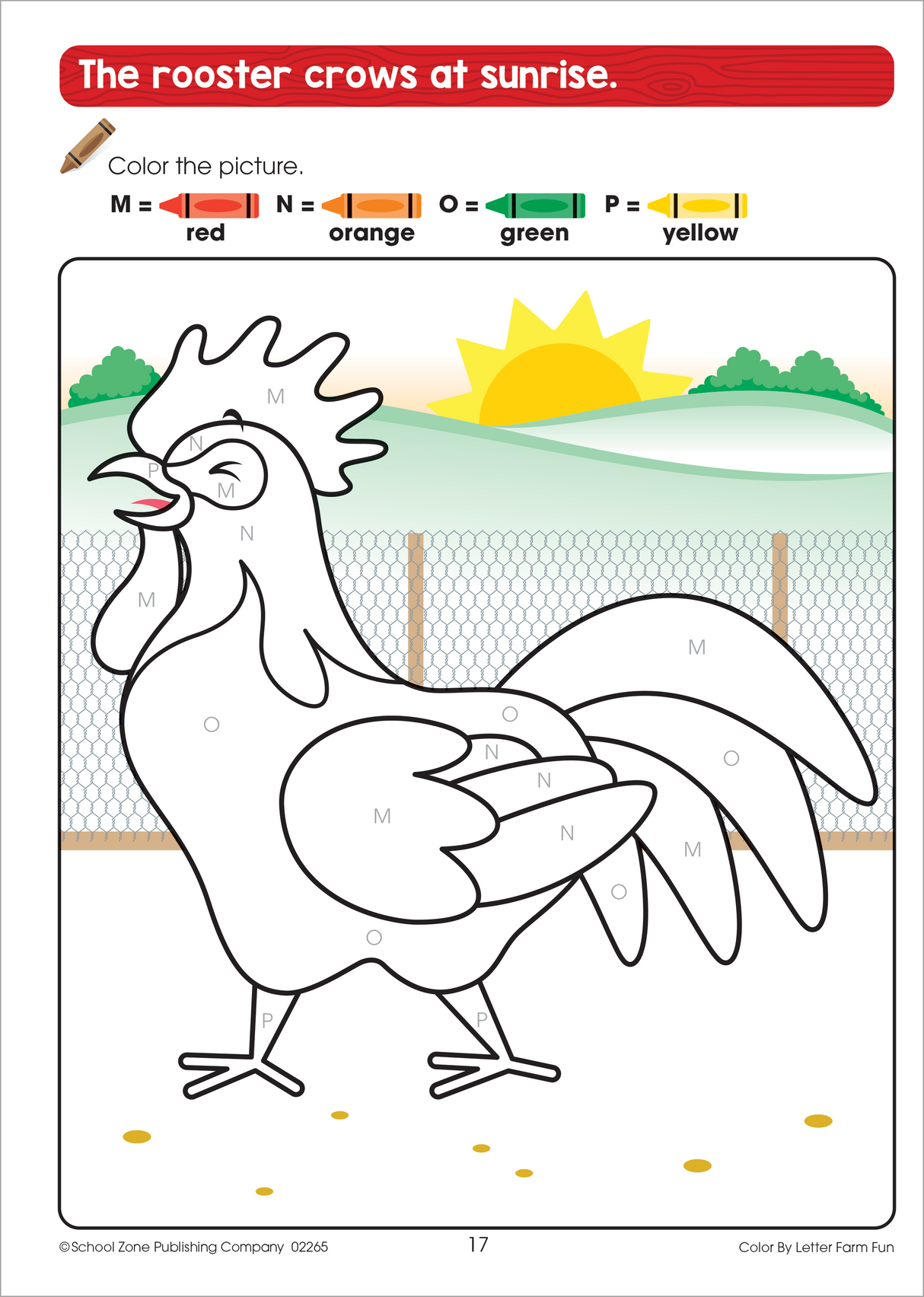 School Zone Color By Letter Farm Fun Workbook-076645022653-LR-353854-5-LR eShop