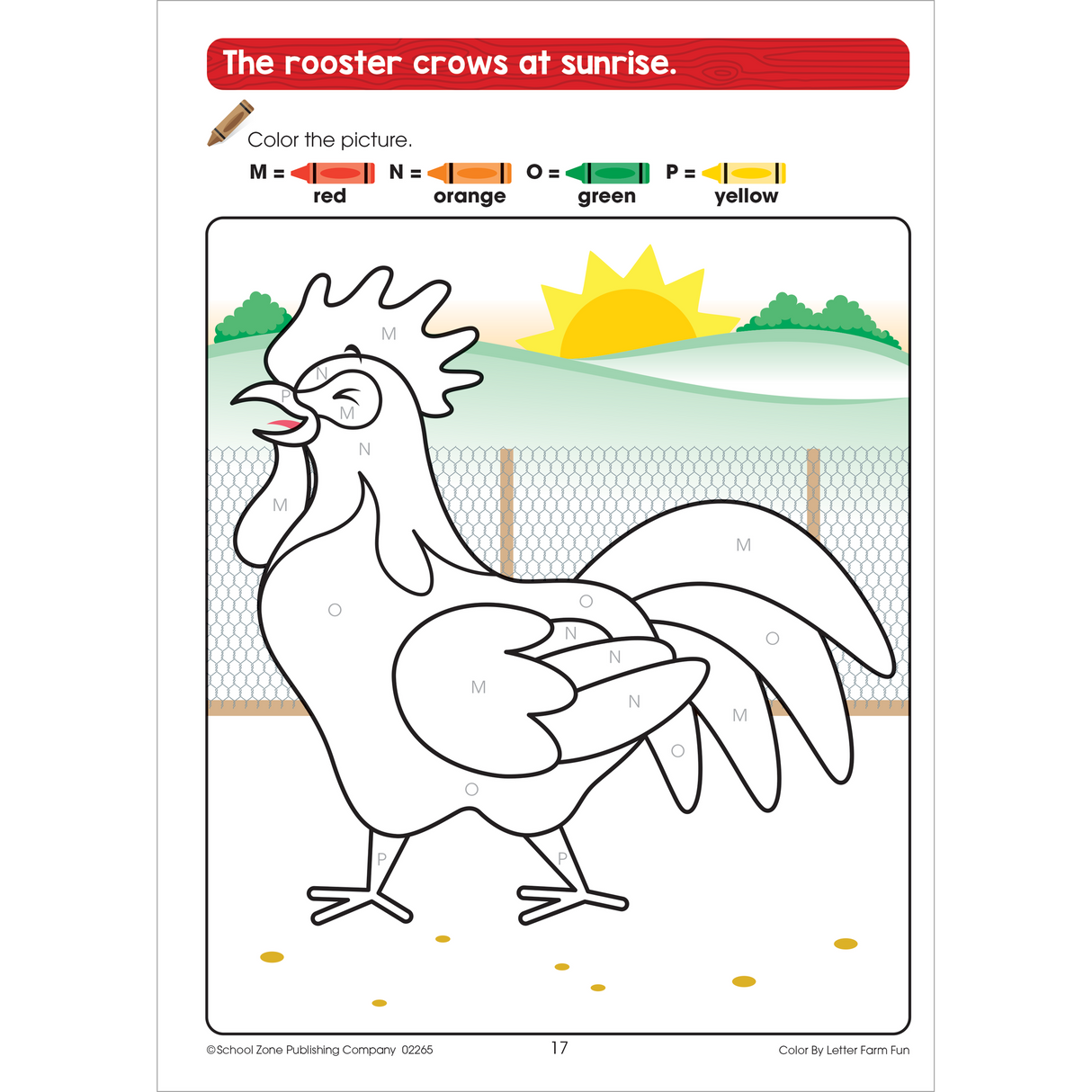 School Zone Color By Letter Farm Fun Workbook-076645022653-LR-353854-5-LR eShop