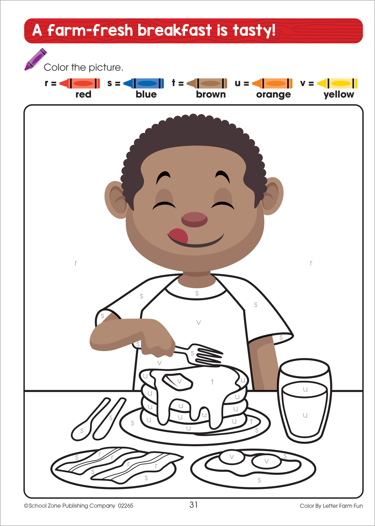 School Zone Color By Letter Farm Fun Workbook-076645022653-LR-353854-6-LR eShop