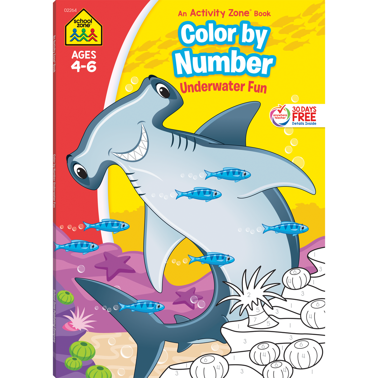 School Zone Color By Number Underwater Fun Workbook-076645022646-LR-353853-1-LR eShop