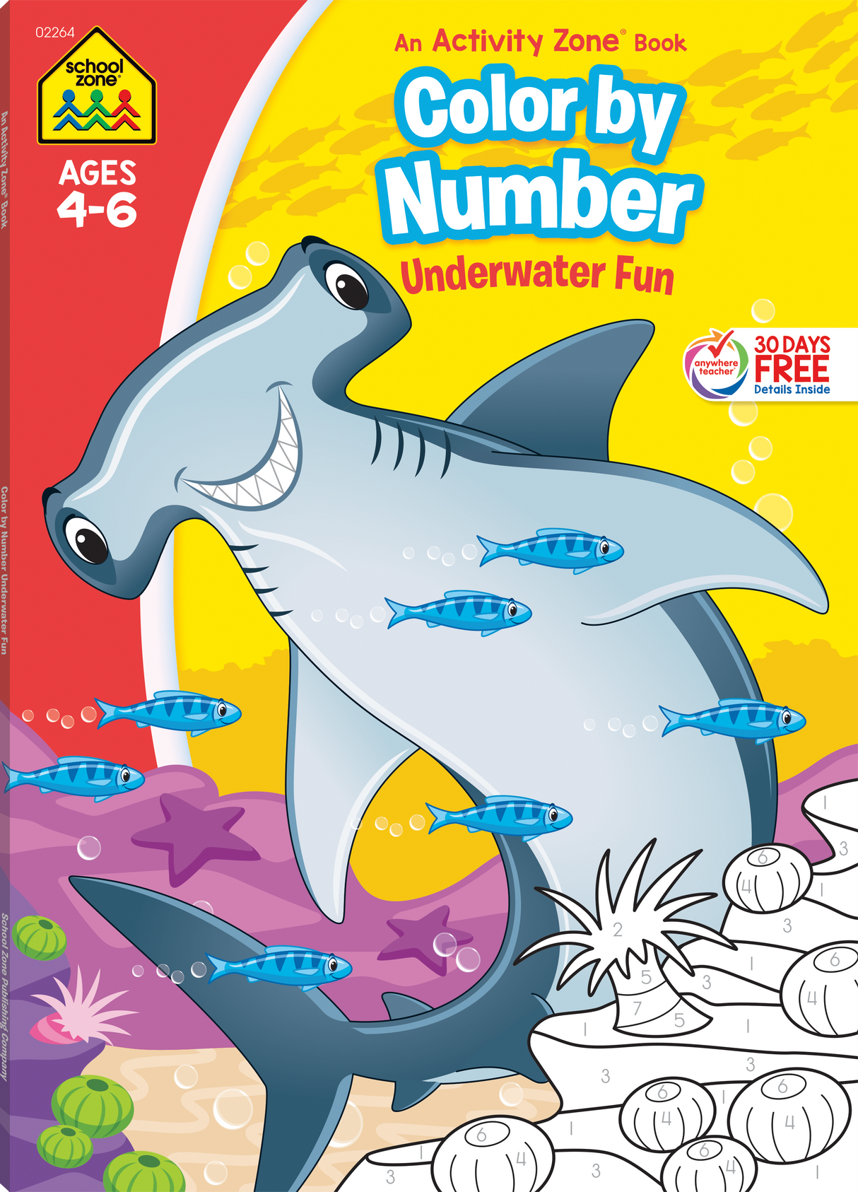 School Zone Color By Number Underwater Fun Workbook-076645022646-LR-353853-1-LR eShop