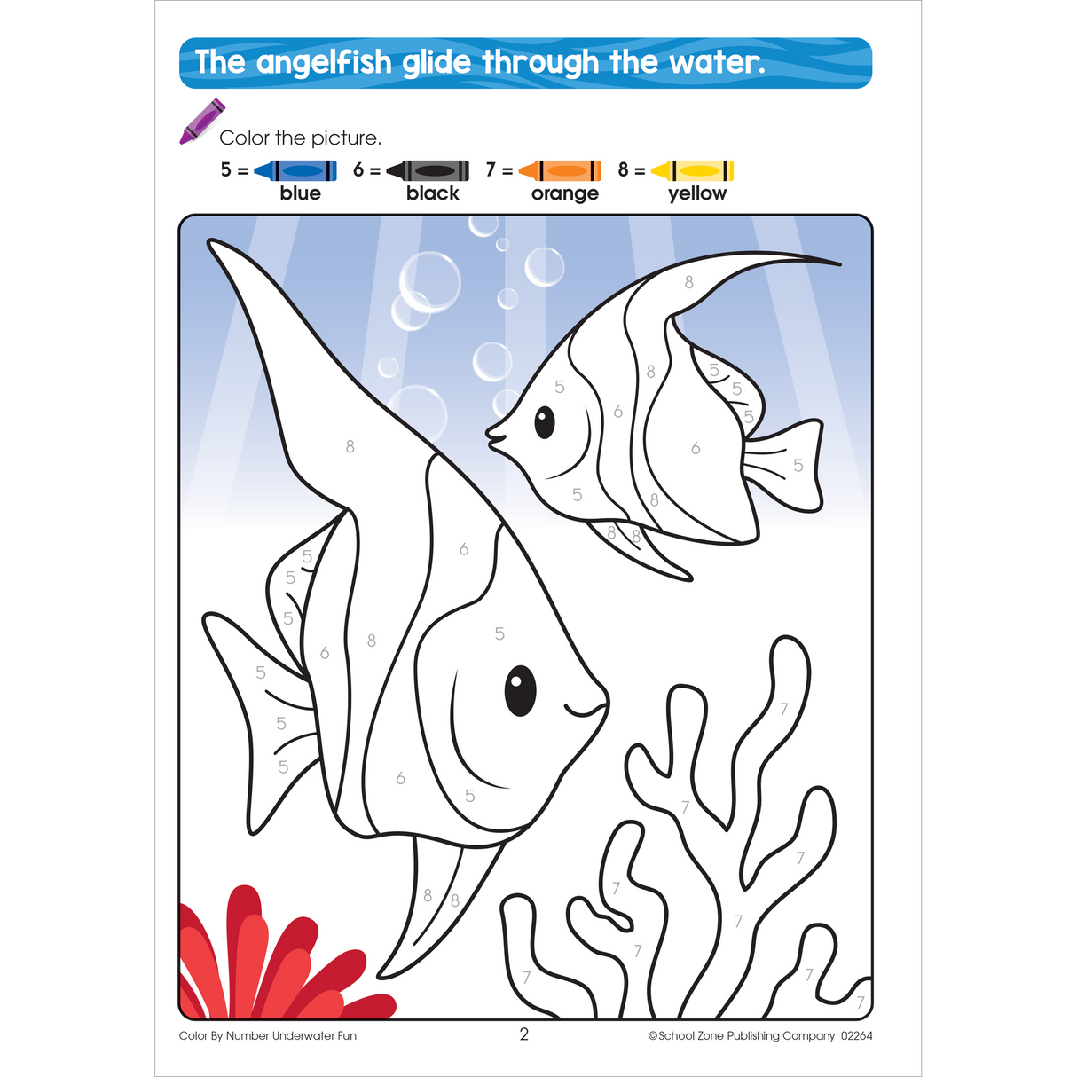 School Zone Color By Number Underwater Fun Workbook-076645022646-LR-353853-2-LR eShop