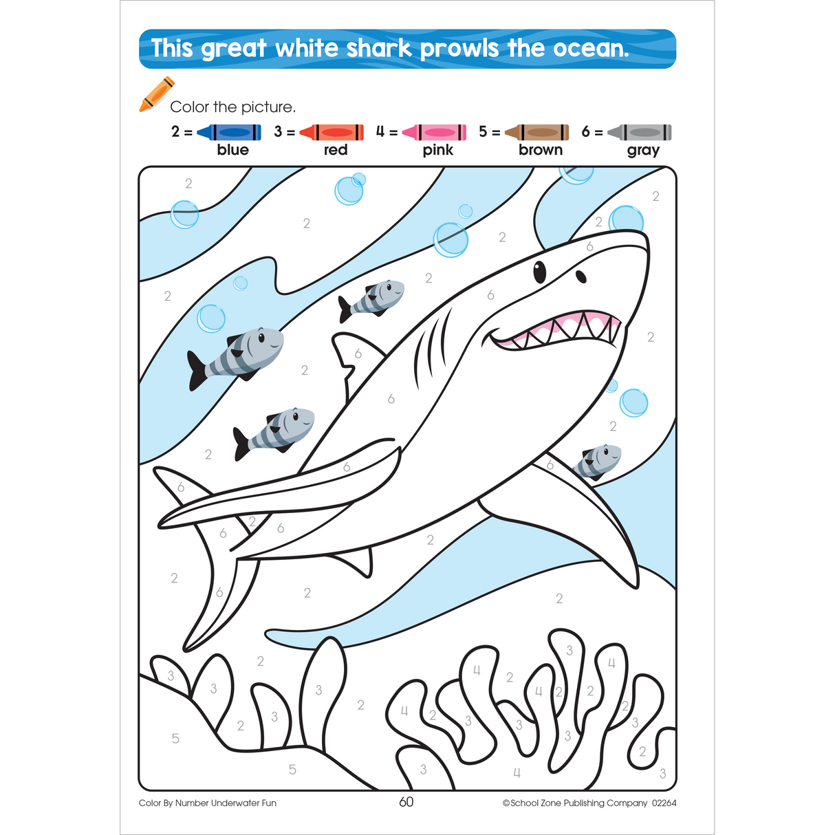 School Zone Color By Number Underwater Fun Workbook-076645022646-LR-353853-4-LR eShop