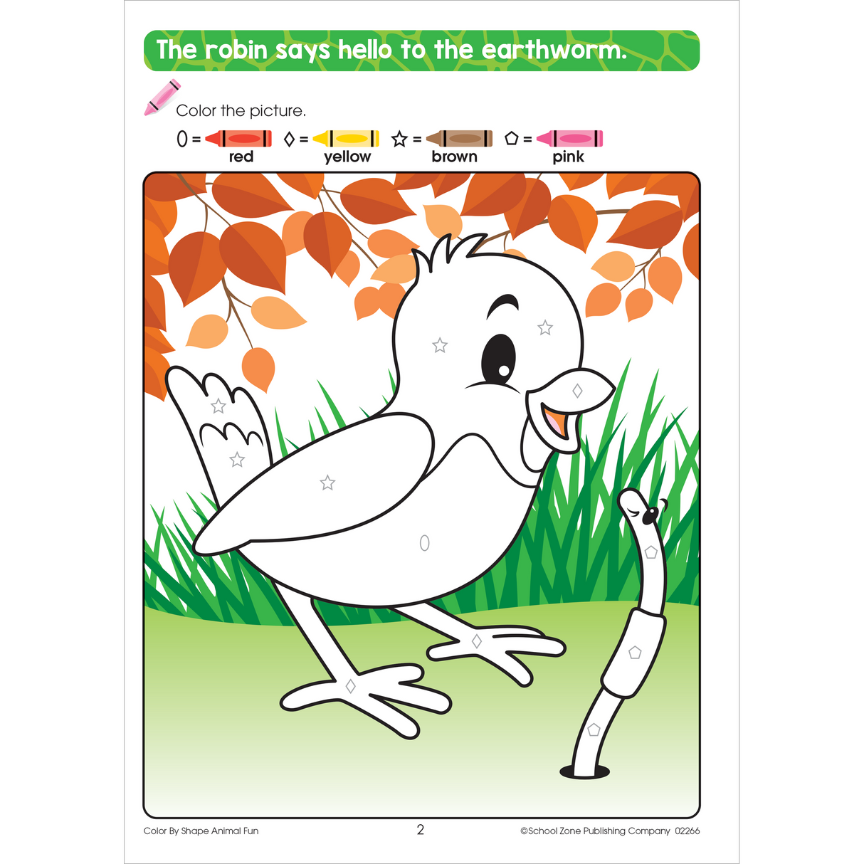 School Zone Color By Shape Animal Fun Workbook-076645022660-LR-353855-2-LR eShop