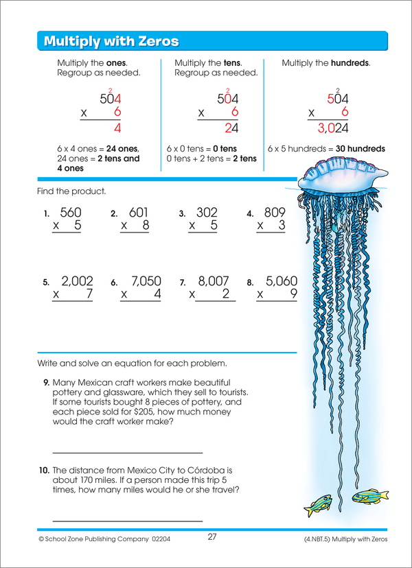 School Zone Math Basics Grade 4 Workbook Deluxe Edition-076645022042-LR-277806-4-LR eShop