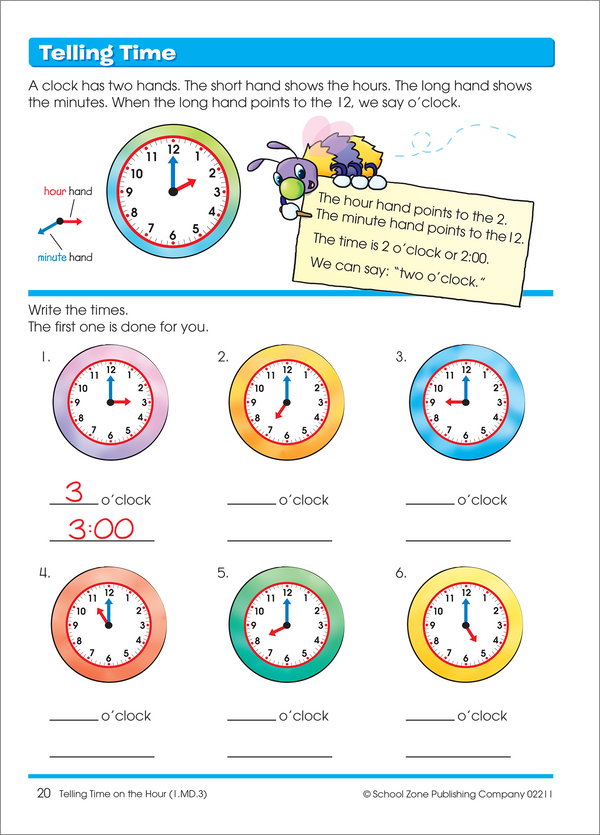 School Zone Time, Money & Fractions Grades 1-2 Workbook-076645022110-LR-232939-3-LR eShop