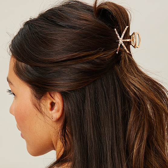 scünci Crystal Embellished Crisscross Style Claw Clip - Gold-043194102945-LR-355322-4-LR eShop